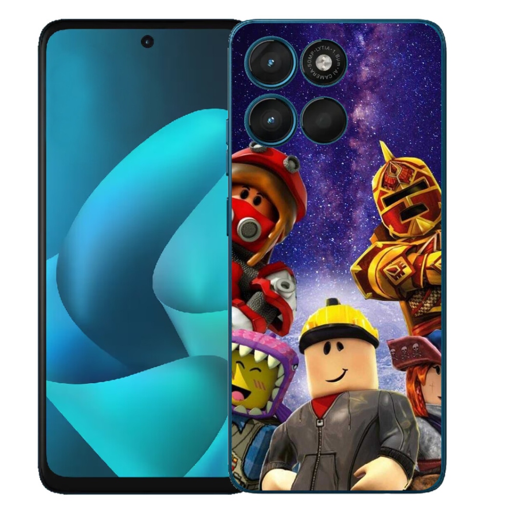 Gelový kryt mmCase na Motorola Moto G57 Power - roblox 3