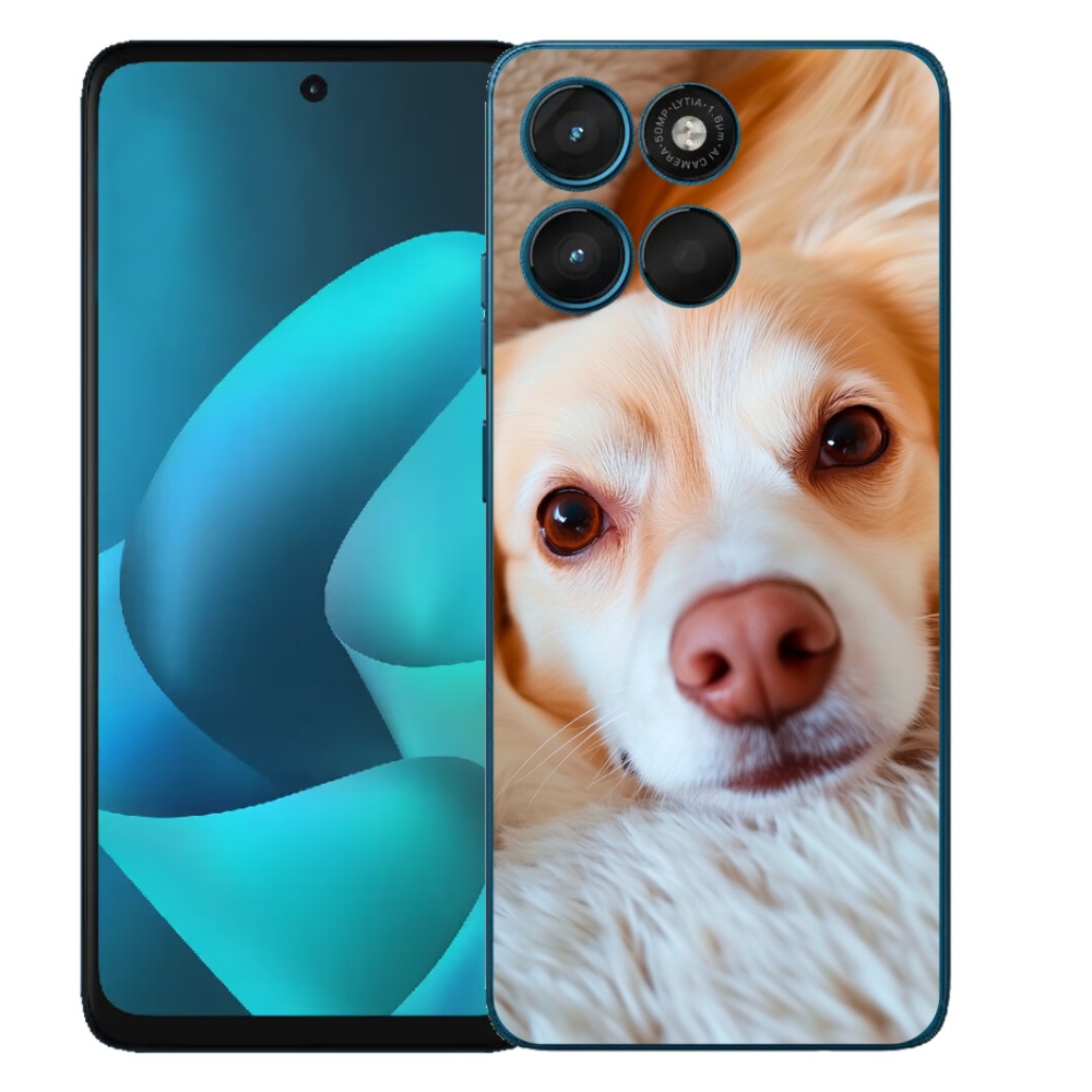 Gelový kryt mmCase na Motorola Moto G57 Power - Roztomilá čivava
