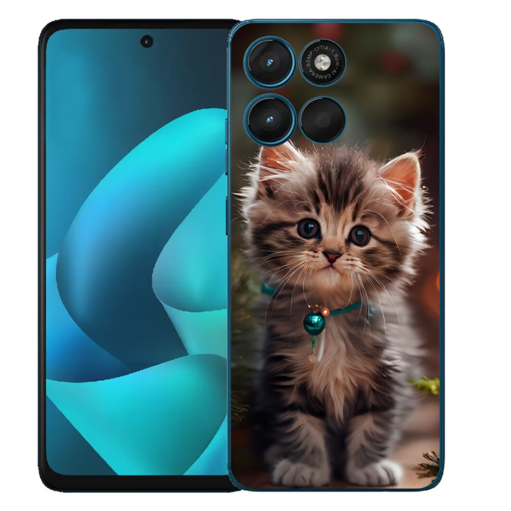 Gelový kryt mmCase na Motorola Moto G57 Power - roztomilé kotě 11