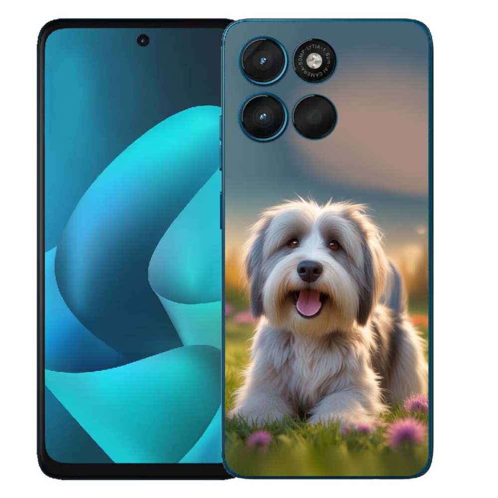 Gelový kryt mmCase na Motorola Moto G57 Power - roztomilý havanský psík