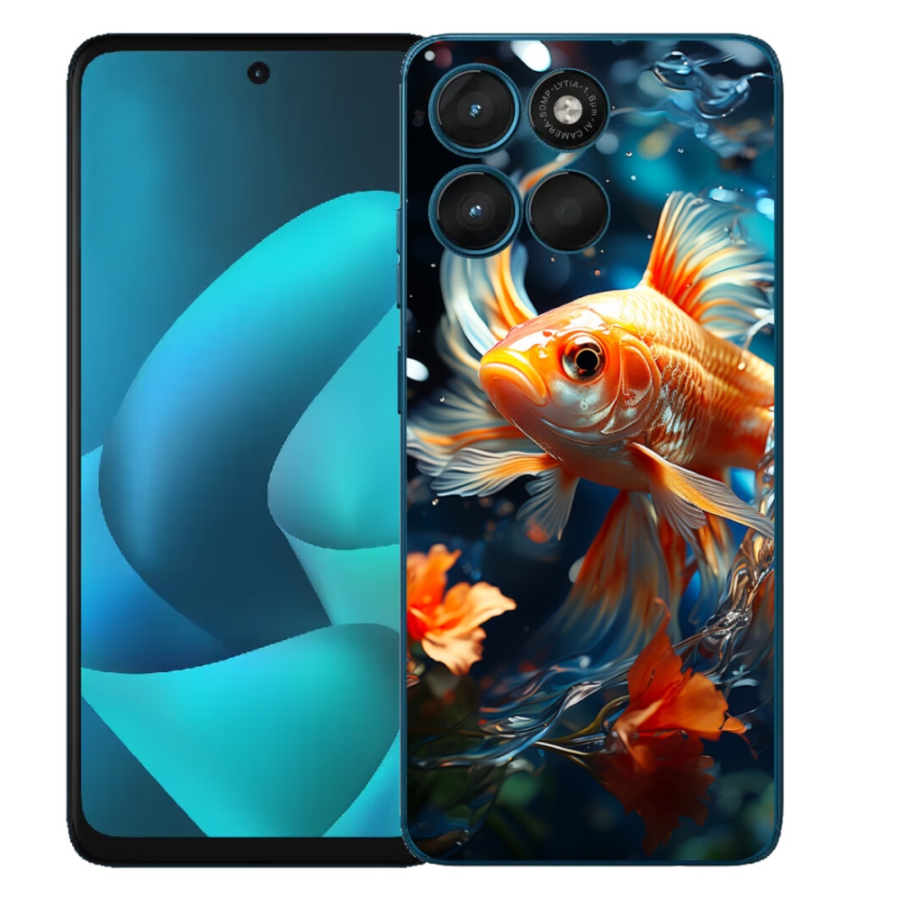 Gelový kryt mmCase na Motorola Moto G57 Power - rybka