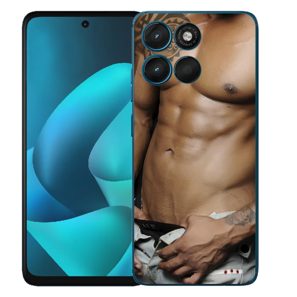 Gelový kryt mmCase na Motorola Moto G57 Power - sexy muž