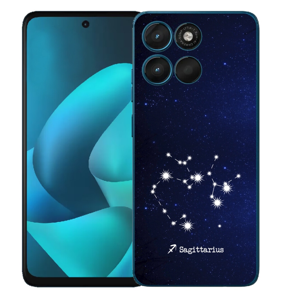 Gelový kryt mmCase na Motorola Moto G57 Power - souhvězdí Střelce