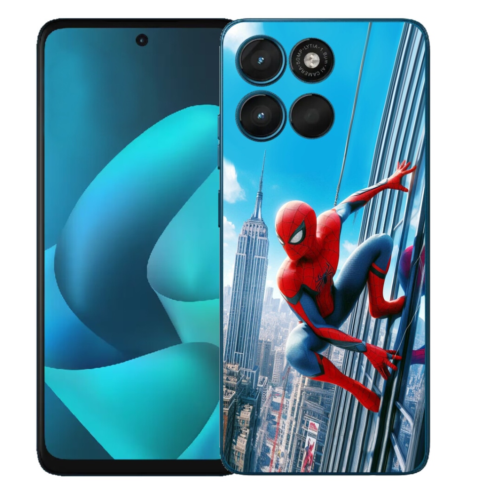 Gelový kryt mmCase na Motorola Moto G57 Power - spiderman
