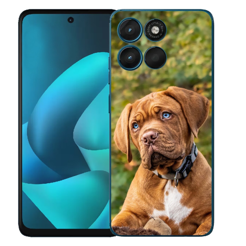 Gelový kryt mmCase na Motorola Moto G57 Power - štěně 