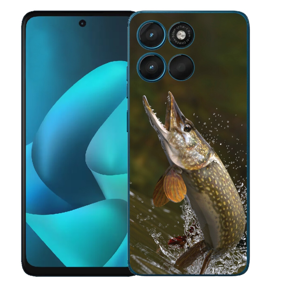 Gelový kryt mmCase na Motorola Moto G57 Power - štika