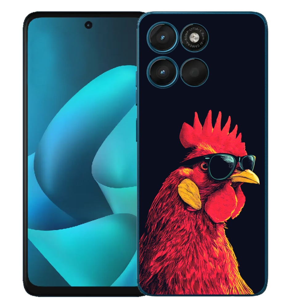Gelový kryt mmCase na Motorola Moto G57 Power - stylový kohout