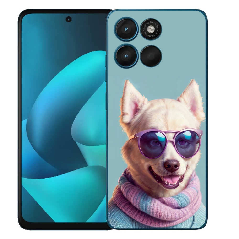 Gelový kryt mmCase na Motorola Moto G57 Power - stylový německý špic