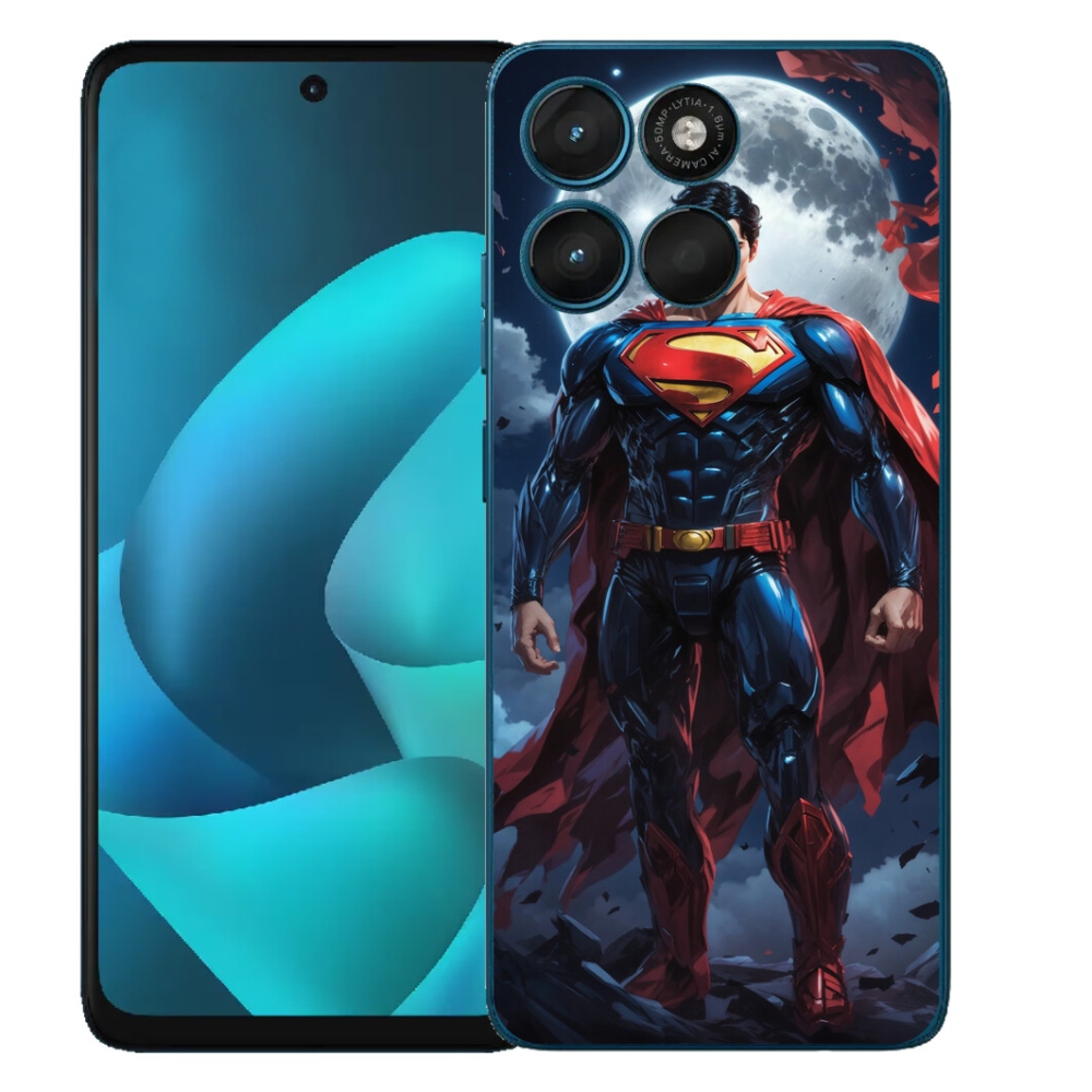 Gelový kryt mmCase na Motorola Moto G57 Power - superman
