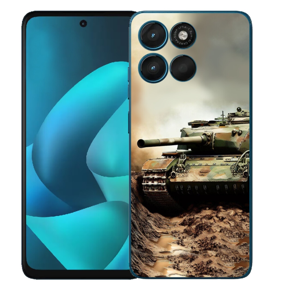 Gelový kryt mmCase na Motorola Moto G57 Power - tank