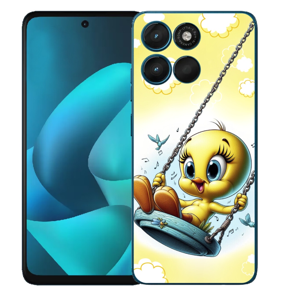 Gelový kryt mmCase na Motorola Moto G57 Power - tweety