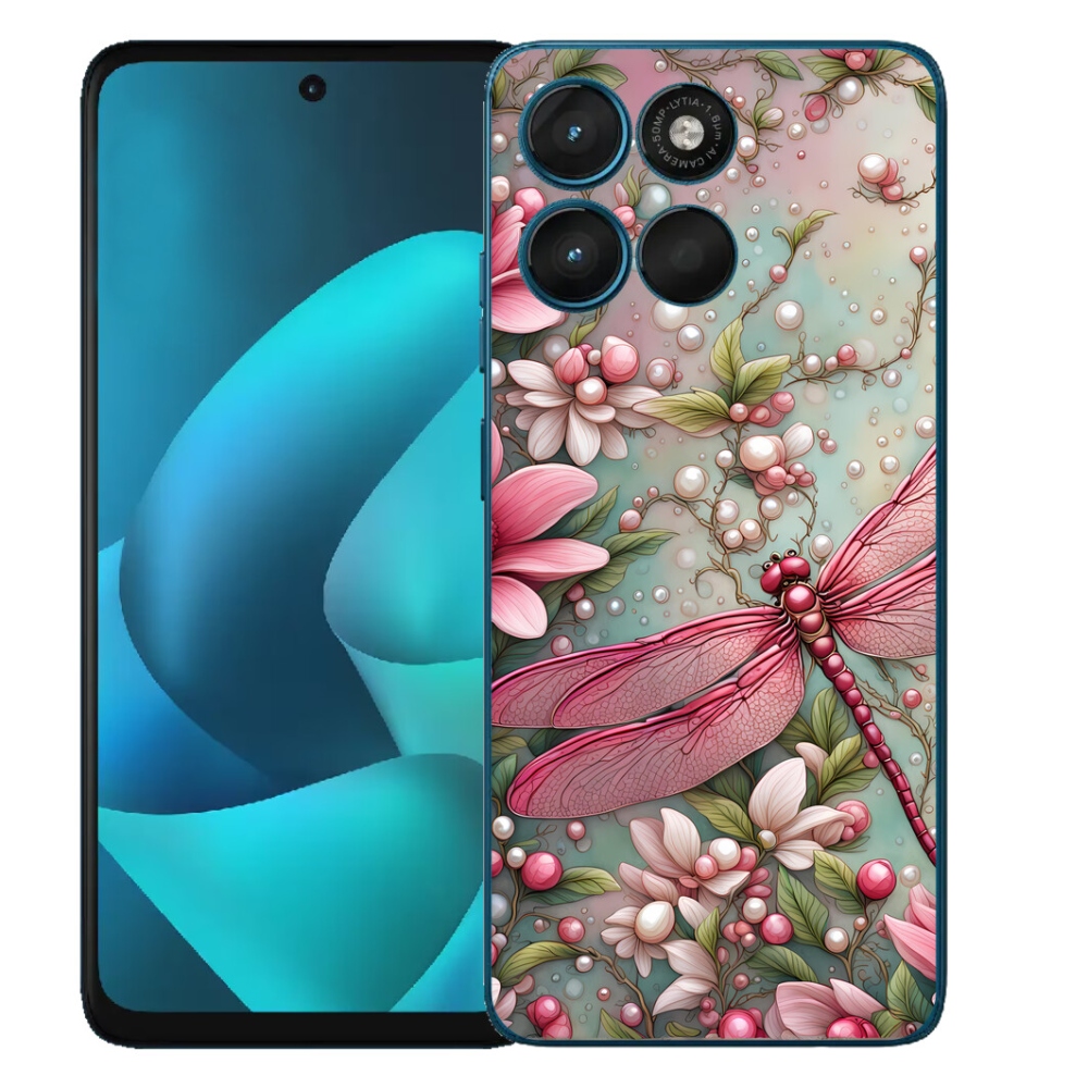 Gelový kryt mmCase na Motorola Moto G57 Power - vážka