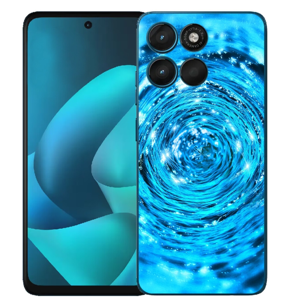 Gelový kryt mmCase na Motorola Moto G57 Power - vodní vír