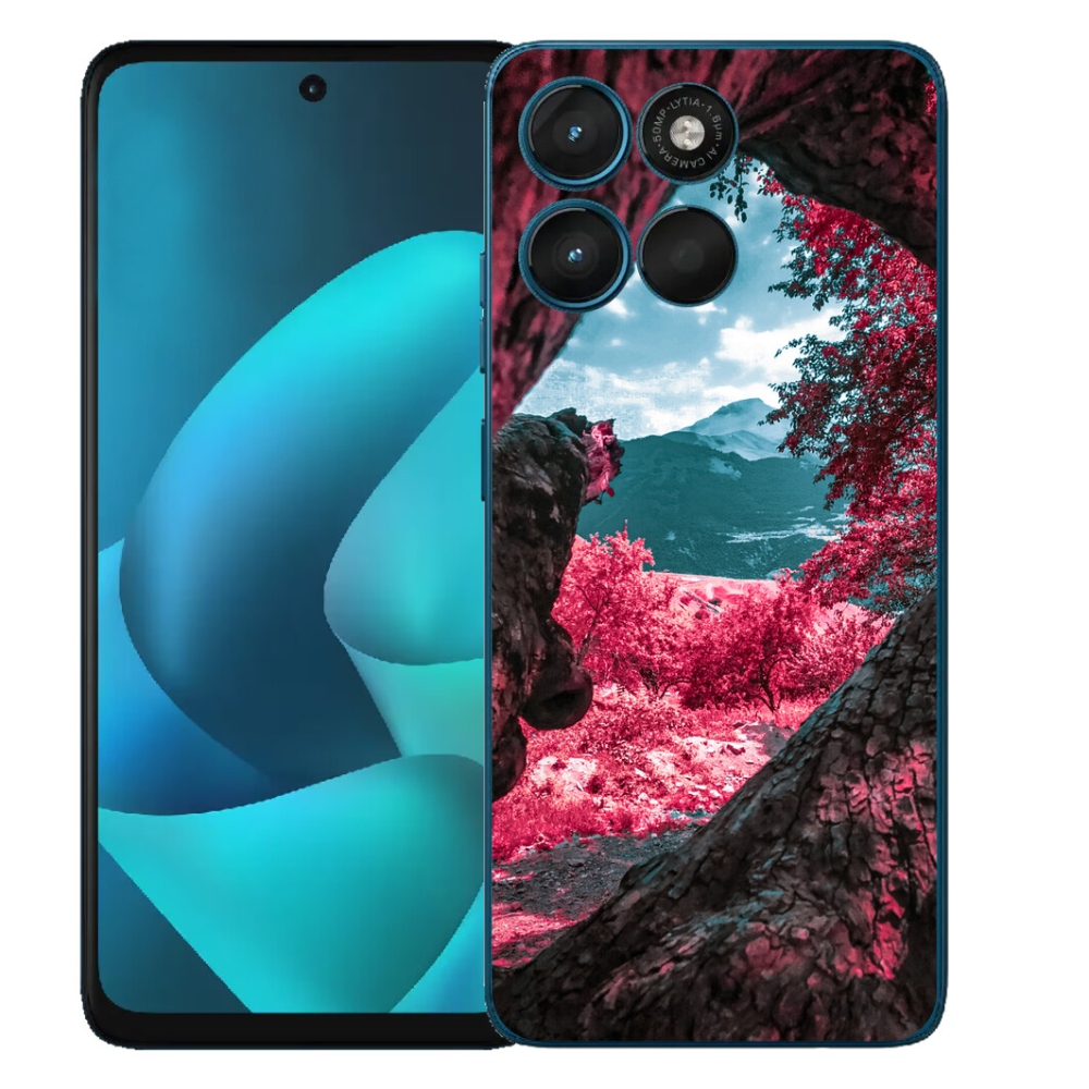 Gelový kryt mmCase na Motorola Moto G57 Power - výhled na hory
