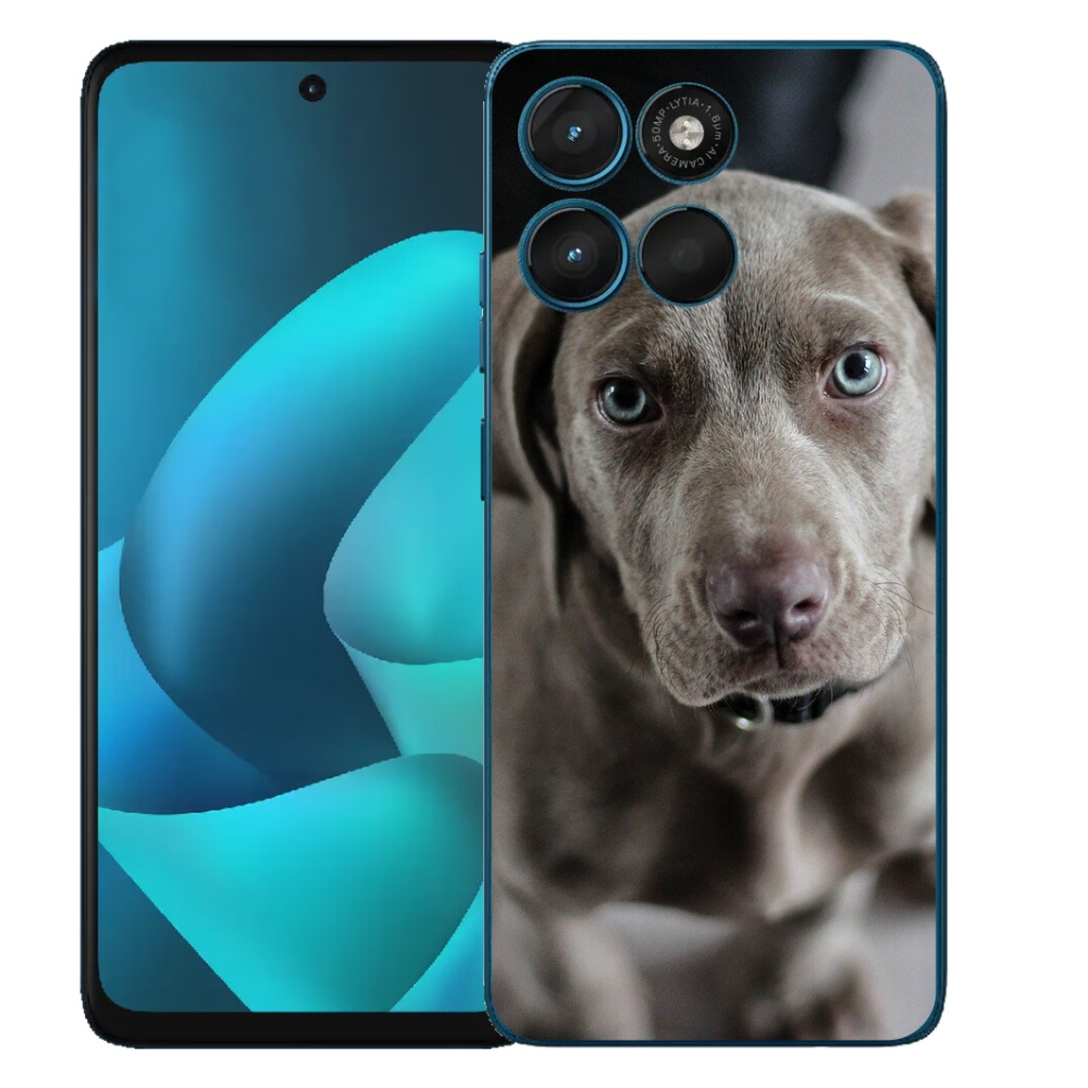 Gelový kryt mmCase na Motorola Moto G57 Power - výmarský ohař