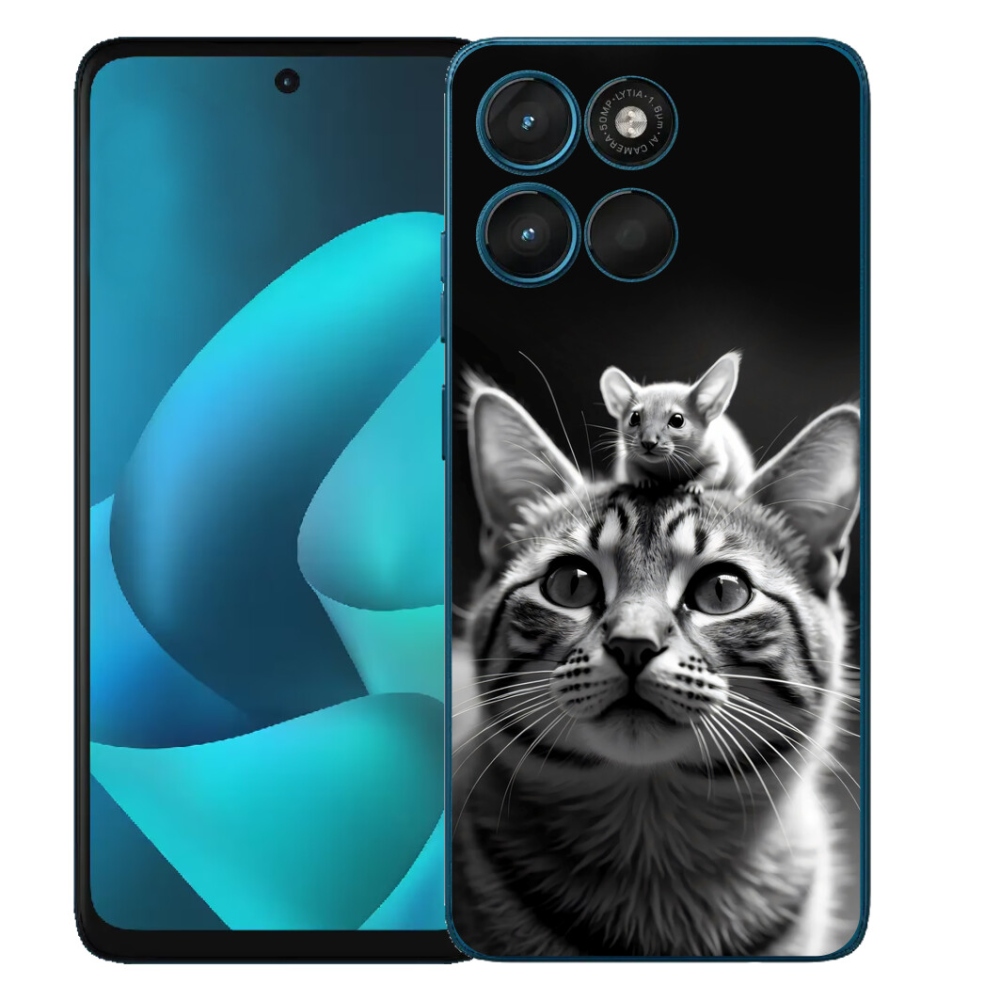 Gelový kryt mmCase na Motorola Moto G57 Power - zvířecí přátelství 2