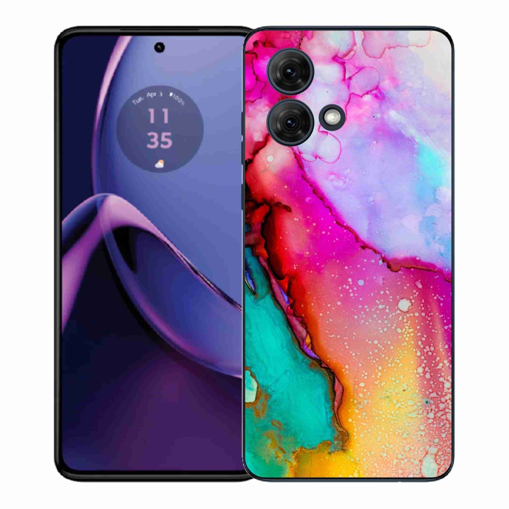 Gelový kryt mmCase na Motorola Moto G84 5G - abstrakt 24