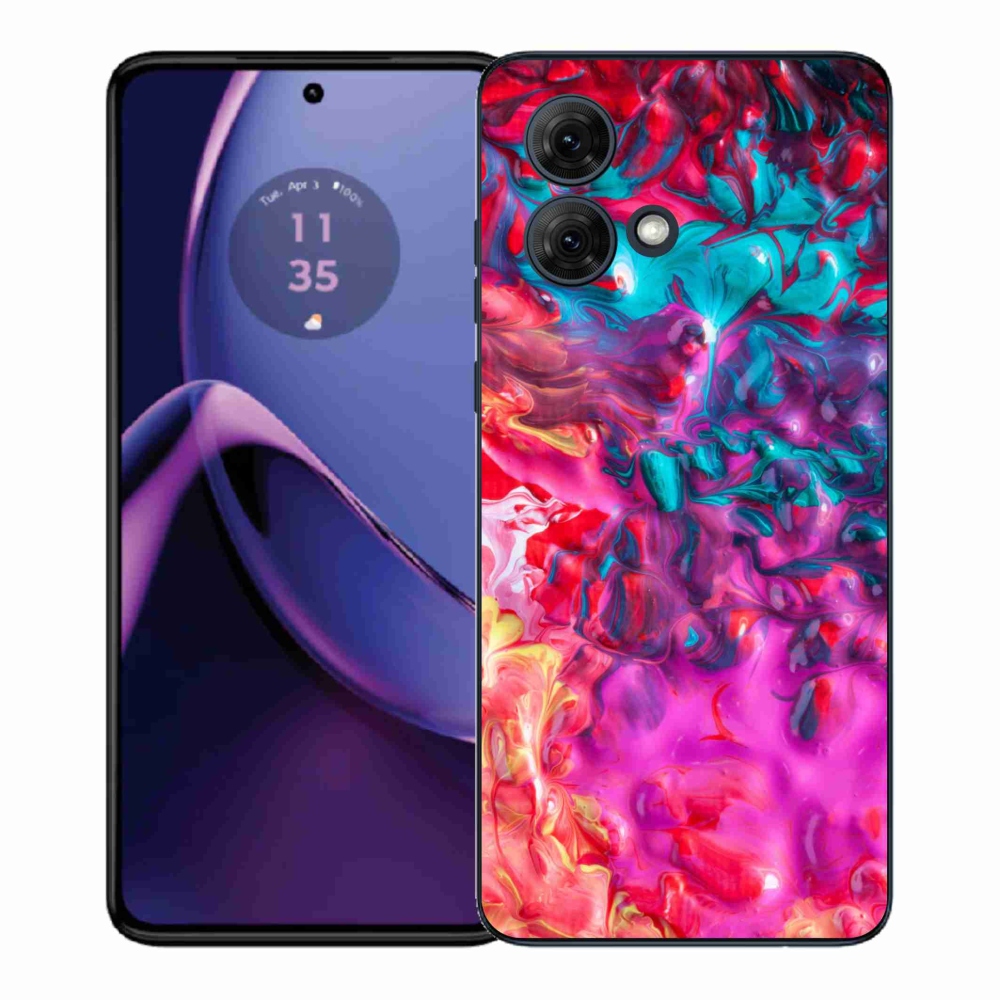 Gelový kryt mmCase na Motorola Moto G84 5G - abstrakt 27