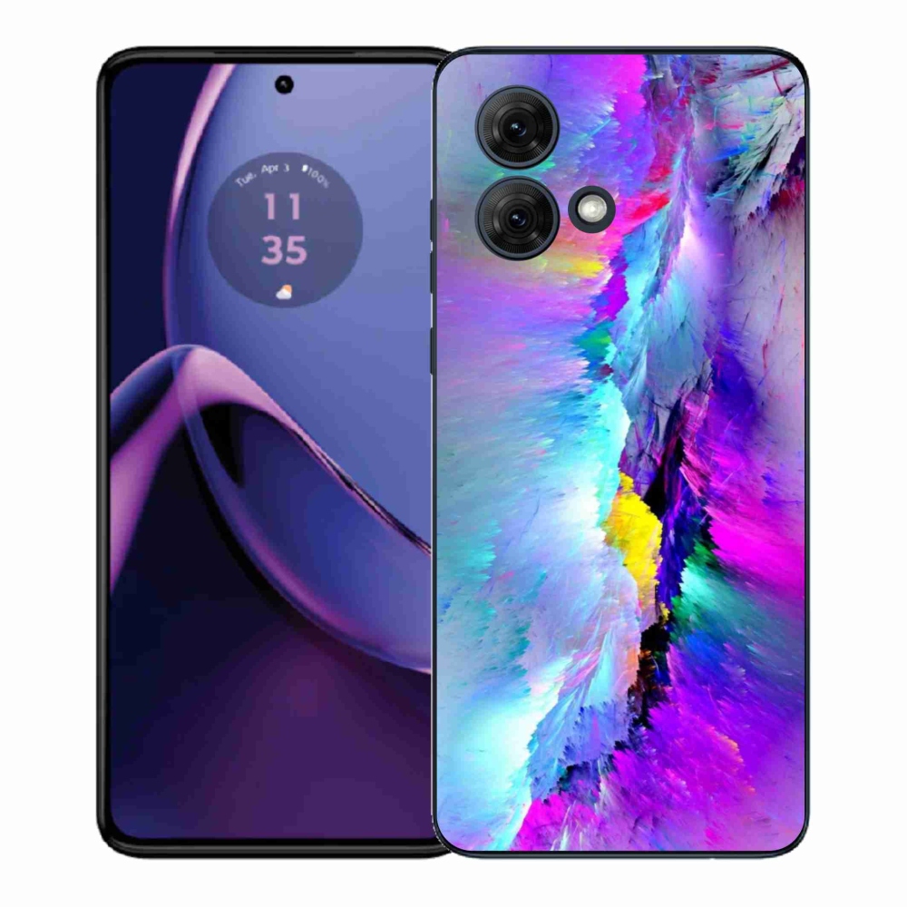 Gelový kryt mmCase na Motorola Moto G84 5G - abstrakt