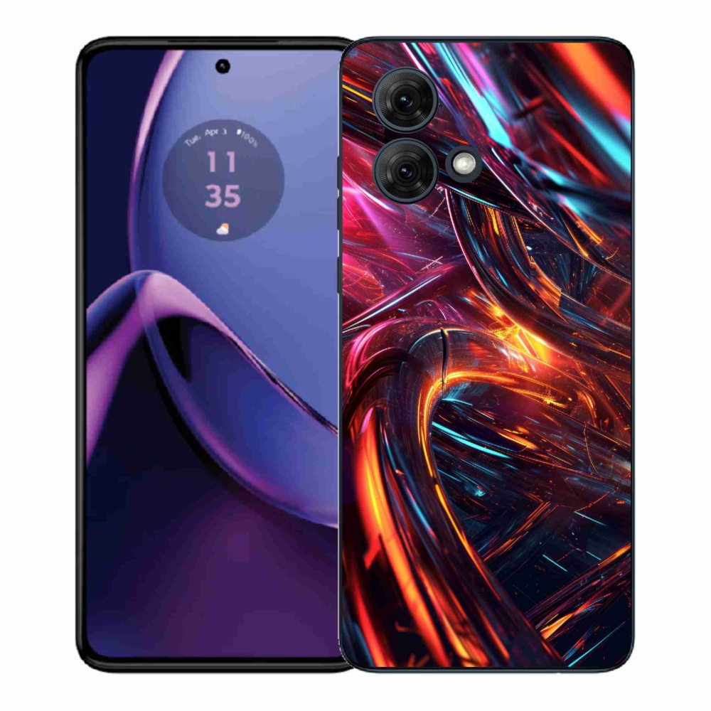 Gelový kryt mmCase na Motorola Moto G84 5G - abstraktní motiv 10