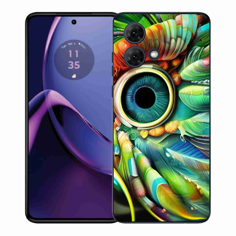 Gelový kryt mmCase na Motorola Moto G84 5G - abstraktní motiv 18