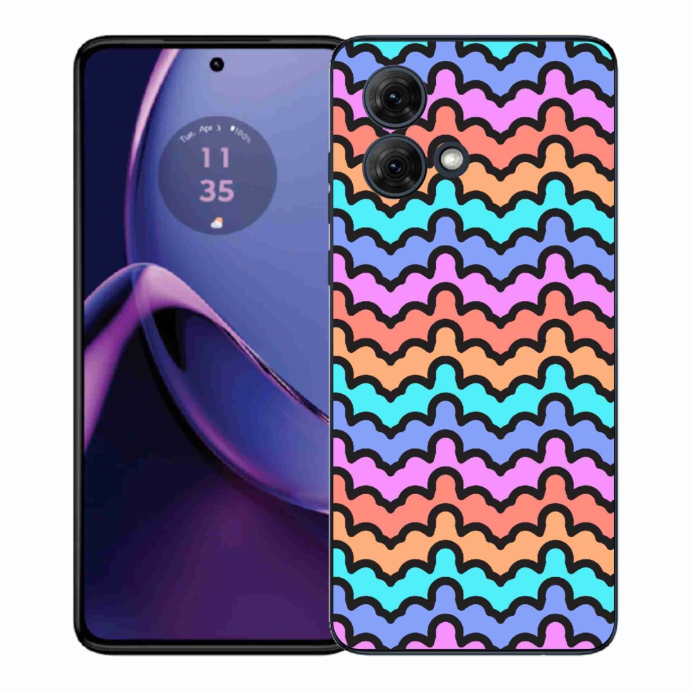 Gelový kryt mmCase na Motorola Moto G84 5G - abstraktní motiv 30