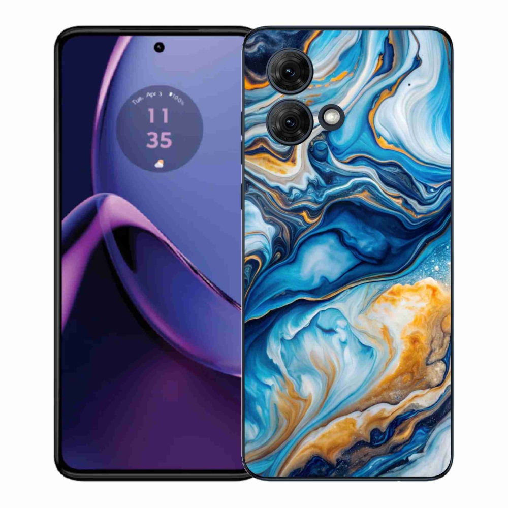 Gelový kryt mmCase na Motorola Moto G84 5G - abstraktní motiv 34