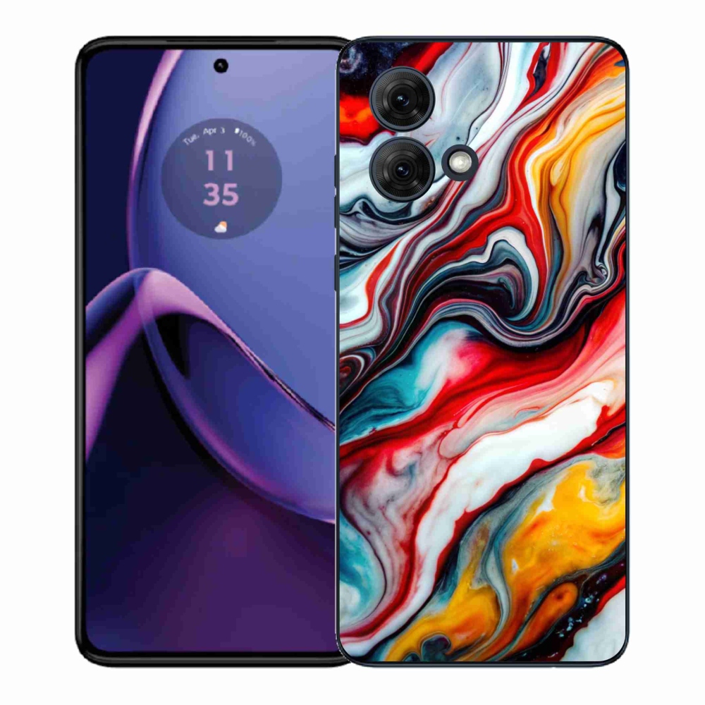 Gelový kryt mmCase na Motorola Moto G84 5G - abstraktní motiv 35