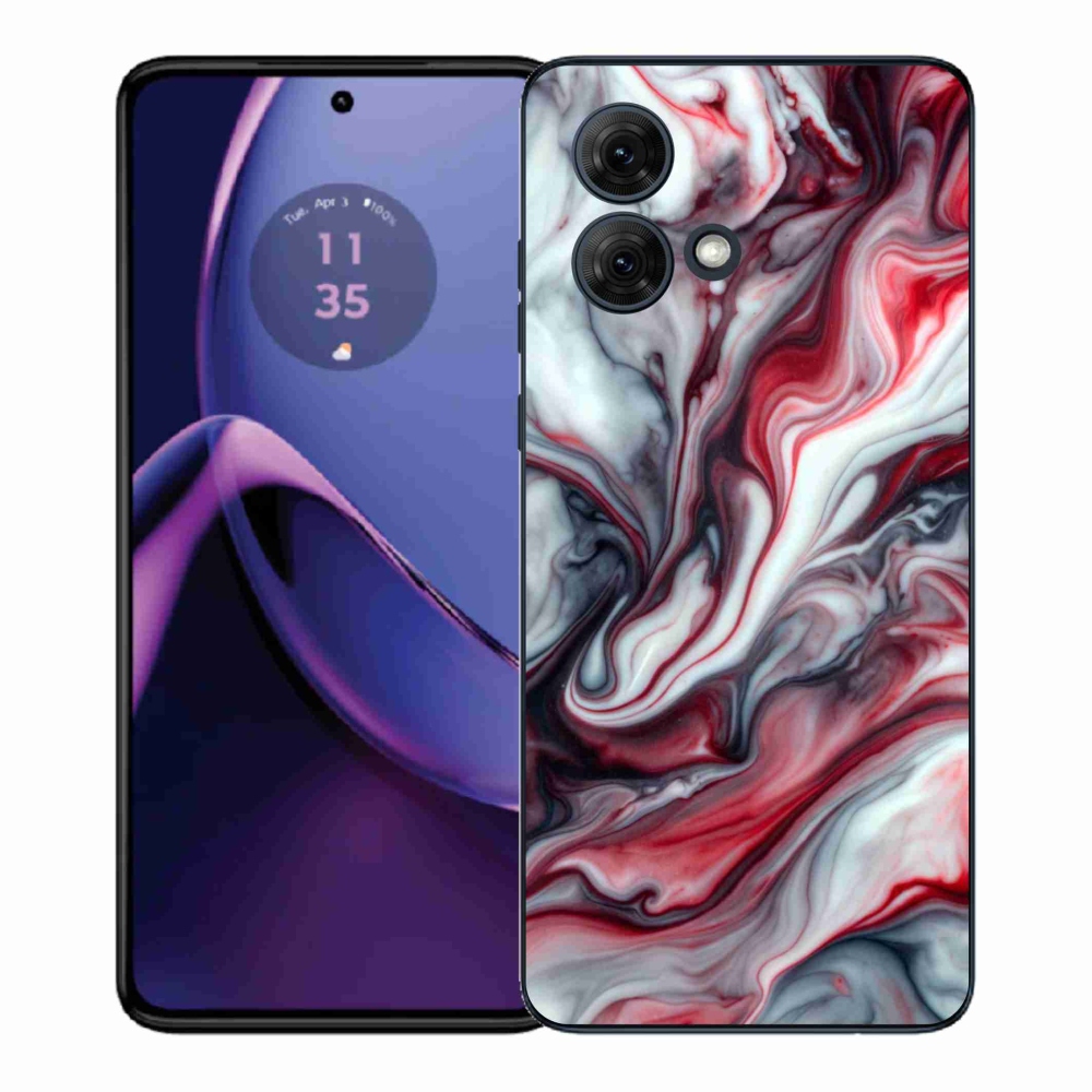 Gelový kryt mmCase na Motorola Moto G84 5G - abstraktní motiv 37