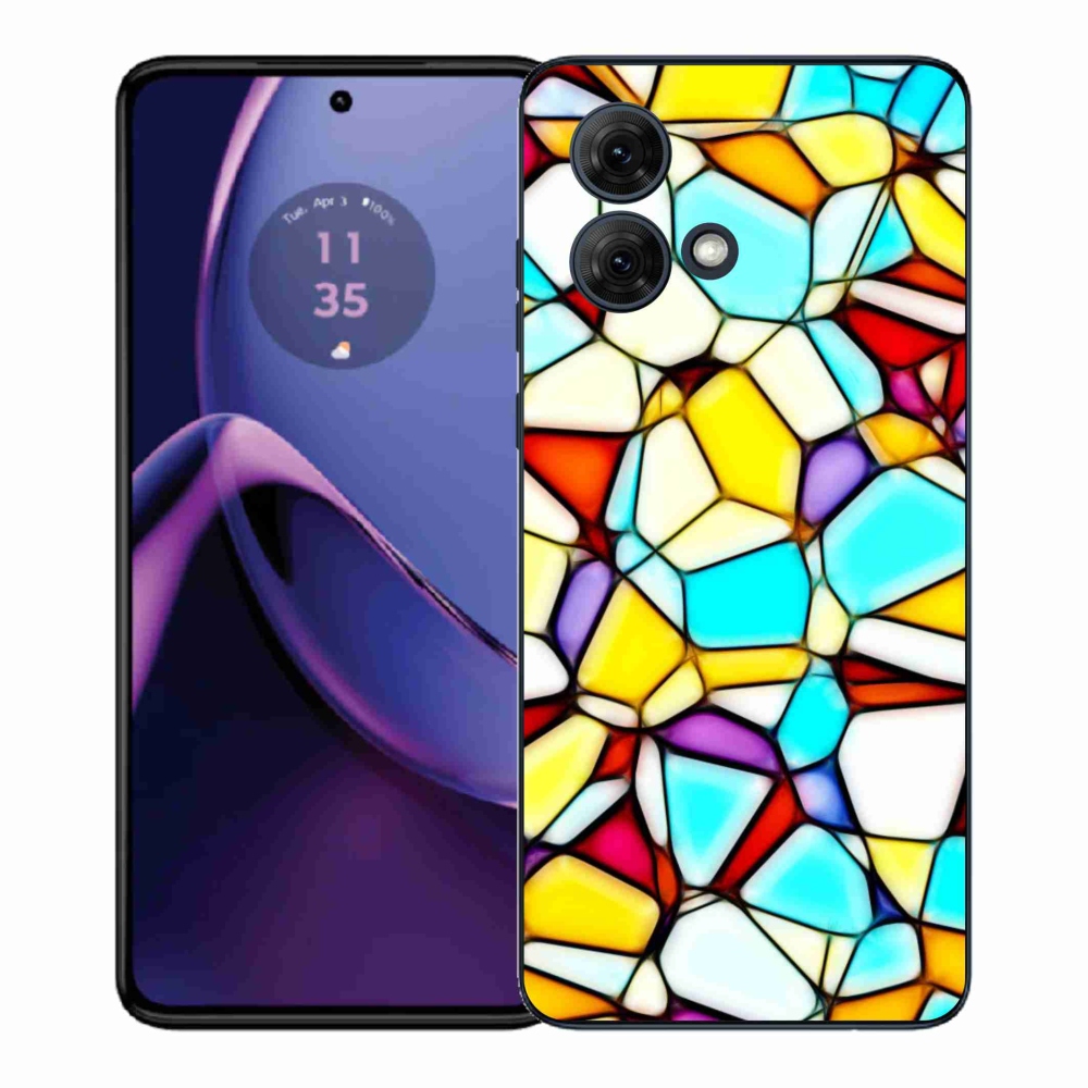 Gelový kryt mmCase na Motorola Moto G84 5G - abstraktní motiv 40