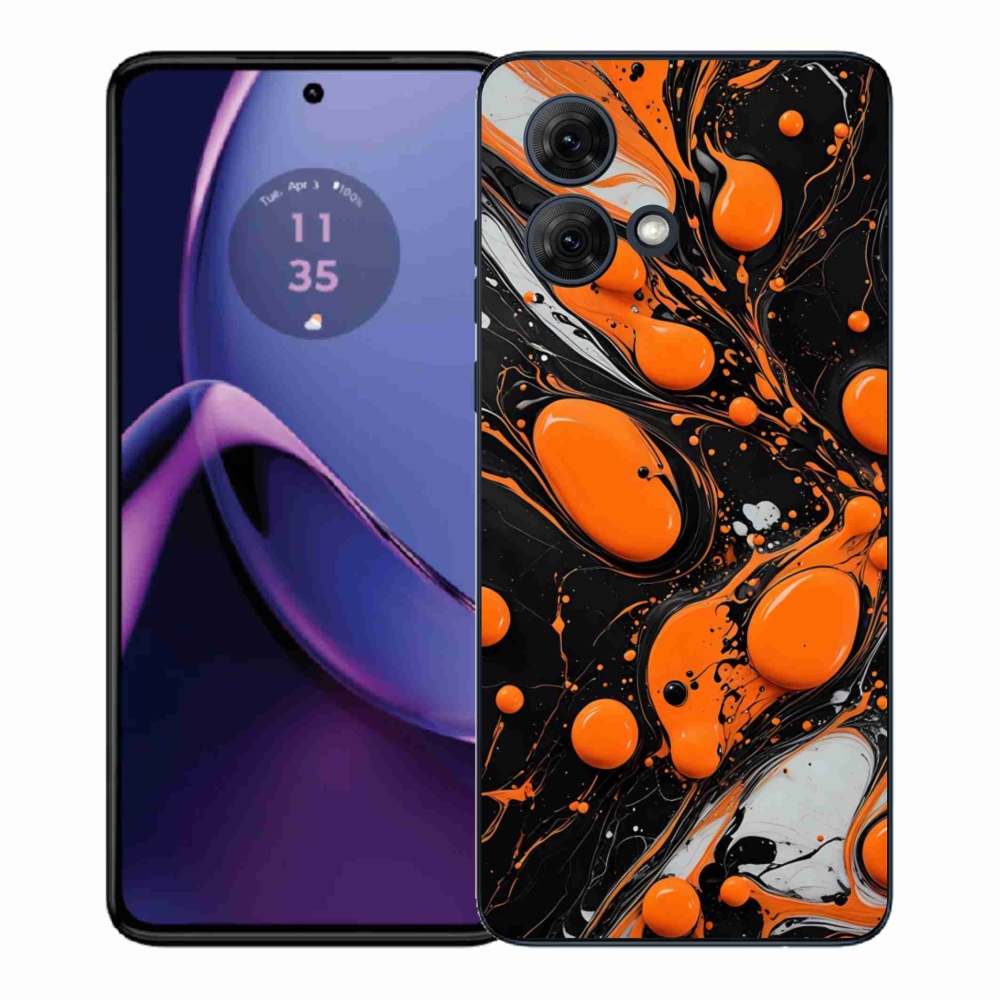 Gelový kryt mmCase na Motorola Moto G84 5G - abstraktní motiv 41