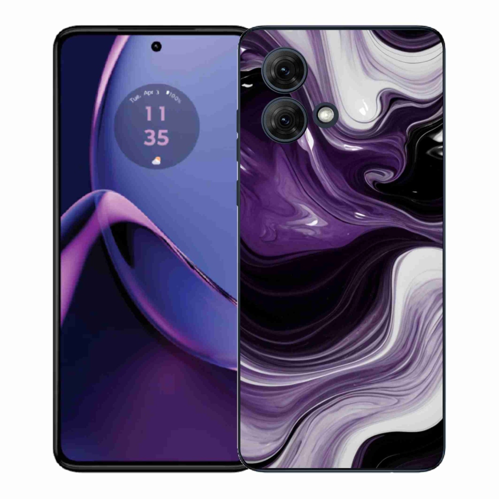 Gelový kryt mmCase na Motorola Moto G84 5G - abstraktní motiv 46