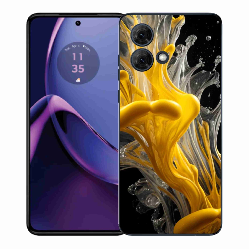 Gelový kryt mmCase na Motorola Moto G84 5G - abstraktní motiv 48