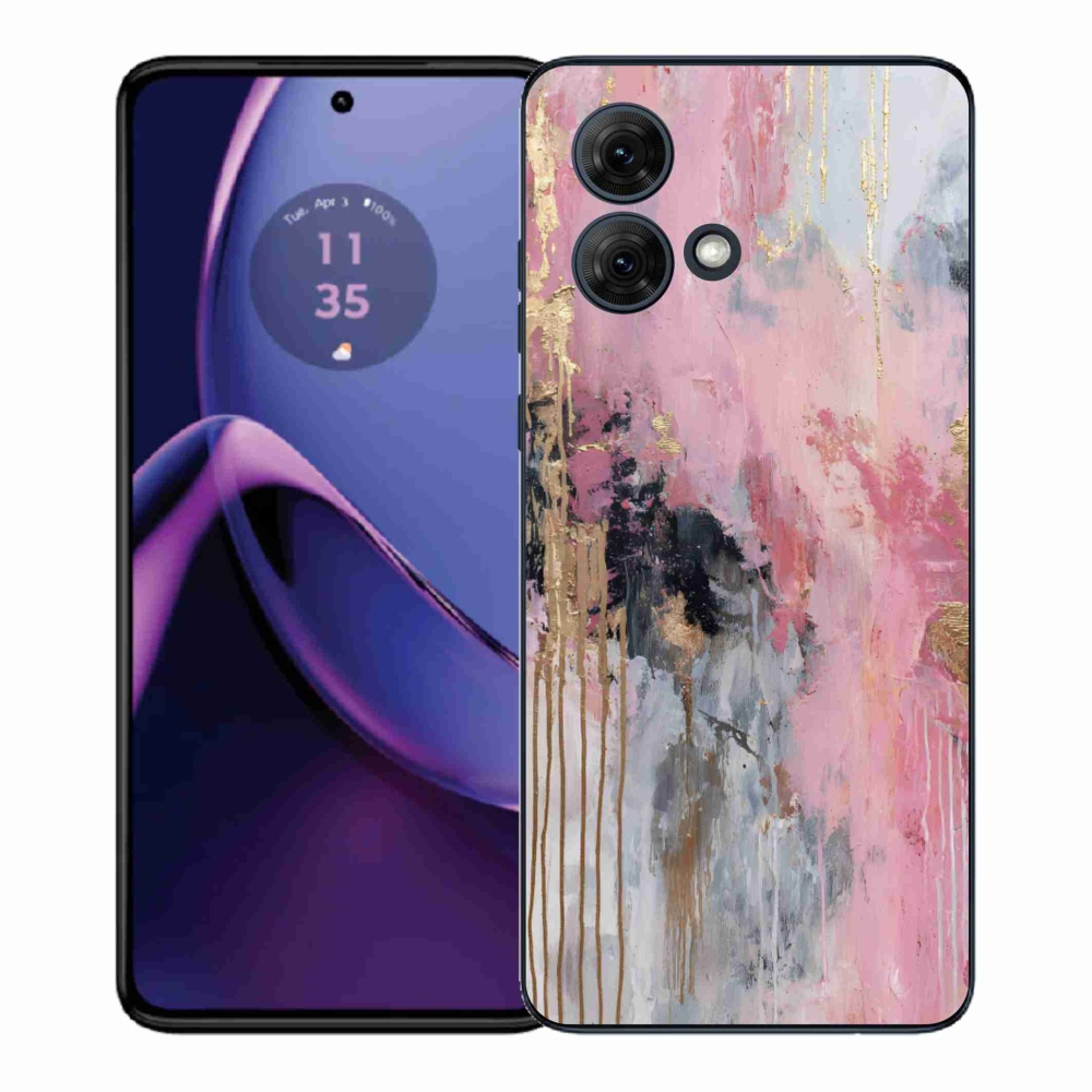 Gelový kryt mmCase na Motorola Moto G84 5G - abstraktní motiv 49