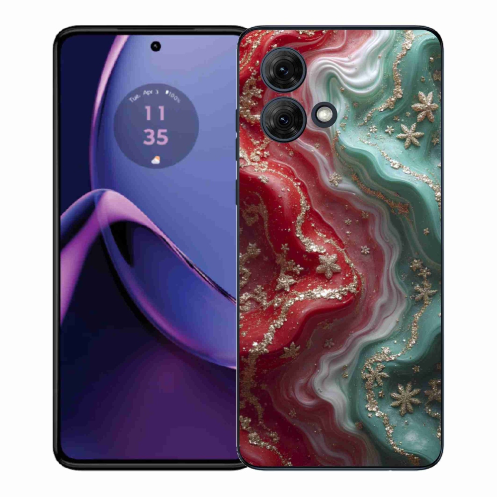 Gelový kryt mmCase na Motorola Moto G84 5G - abstraktní motiv 54