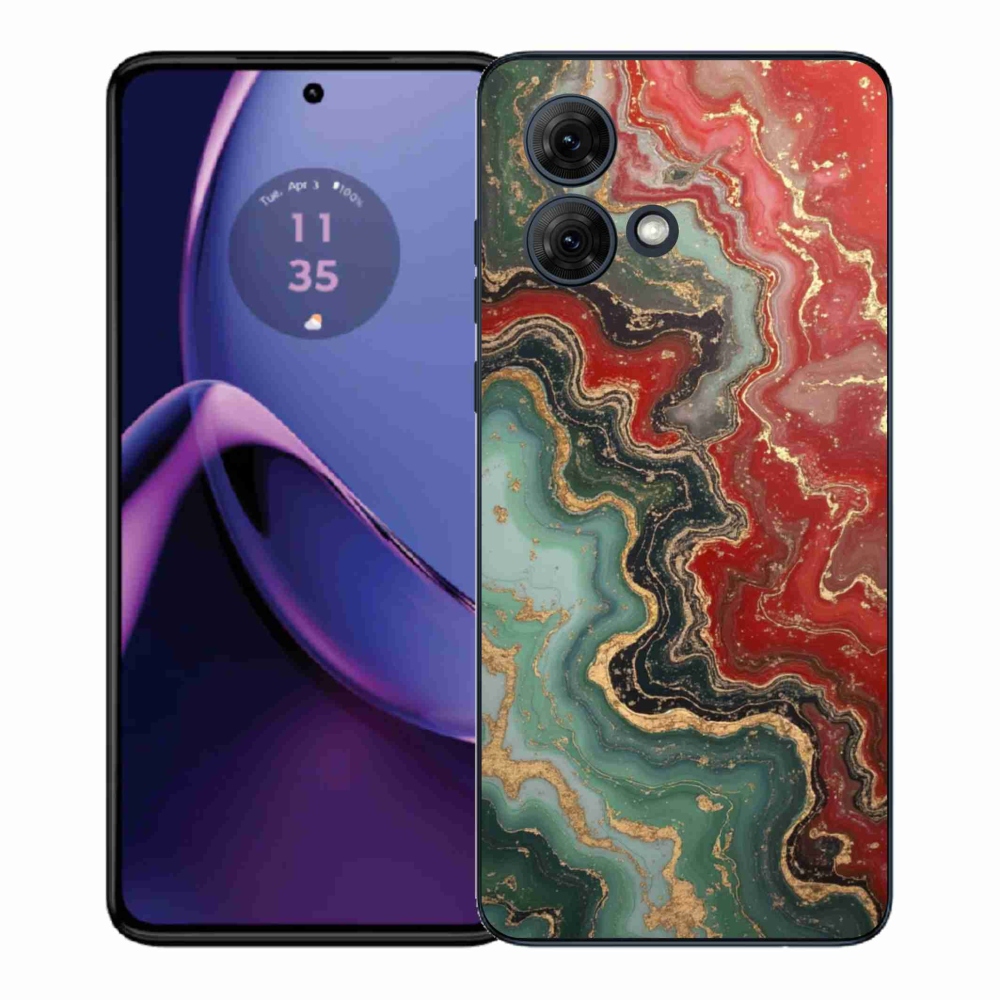 Gelový kryt mmCase na Motorola Moto G84 5G - abstraktní motiv 55