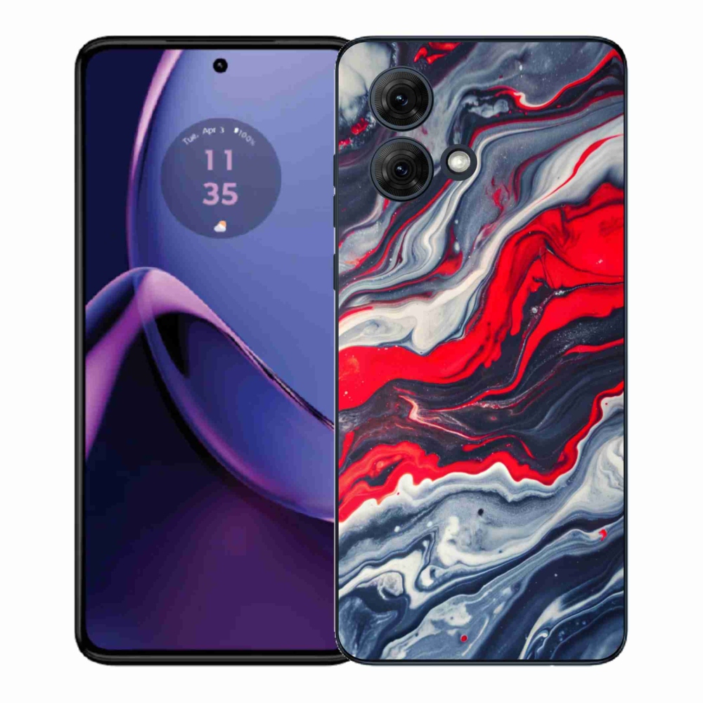 Gelový kryt mmCase na Motorola Moto G84 5G - abstraktní motiv 59