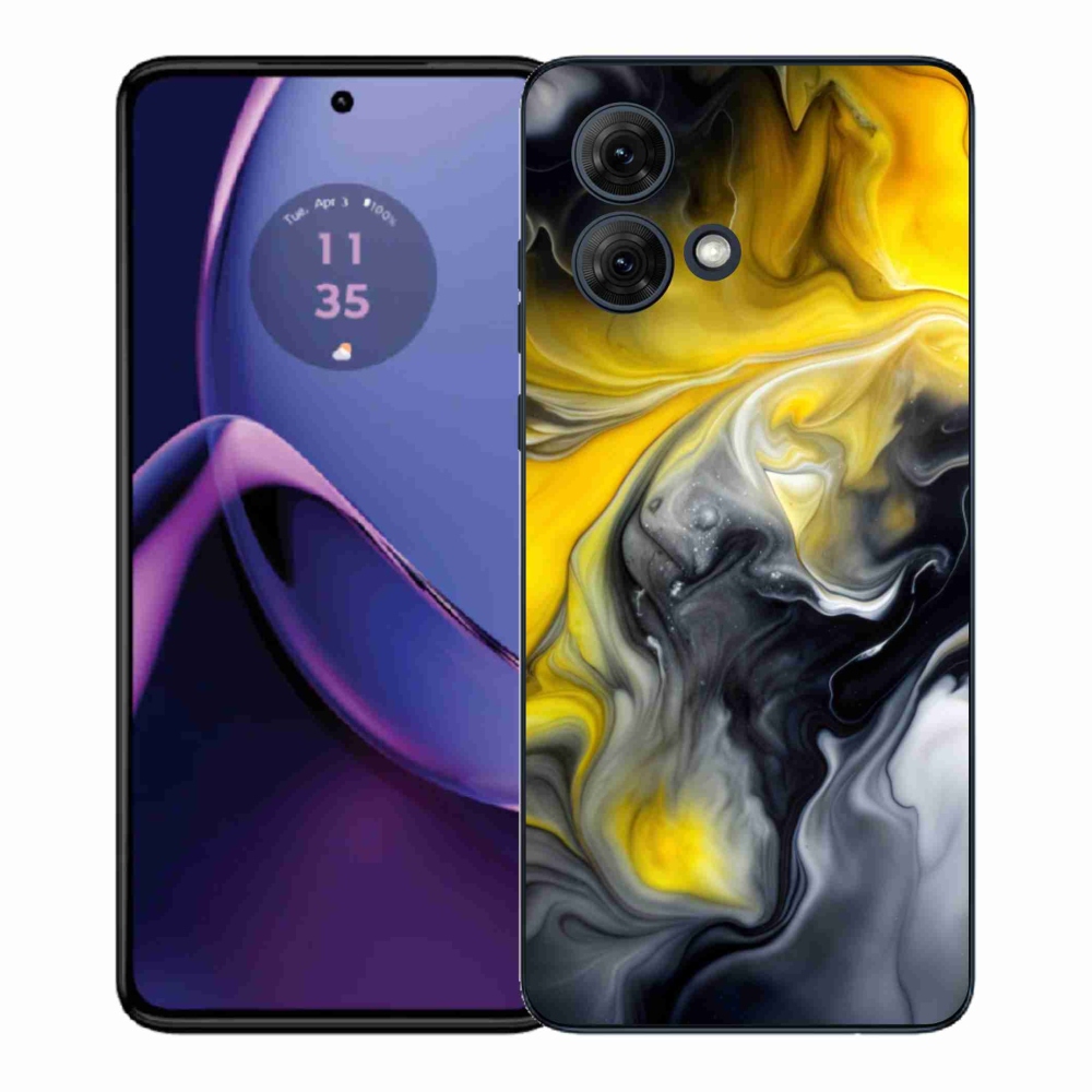 Gelový kryt mmCase na Motorola Moto G84 5G - abstraktní motiv 60