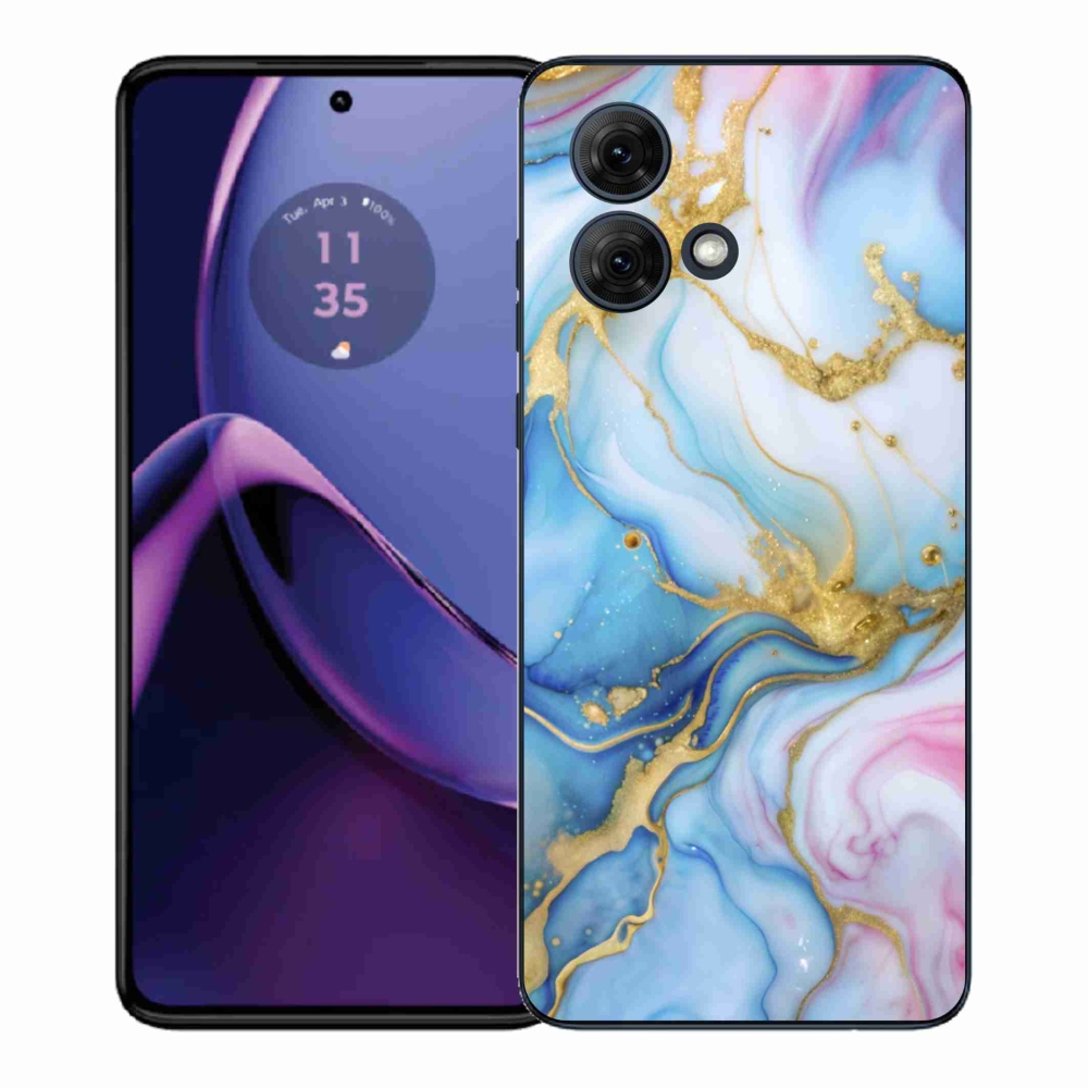 Gelový kryt mmCase na Motorola Moto G84 5G - abstraktní motiv 61