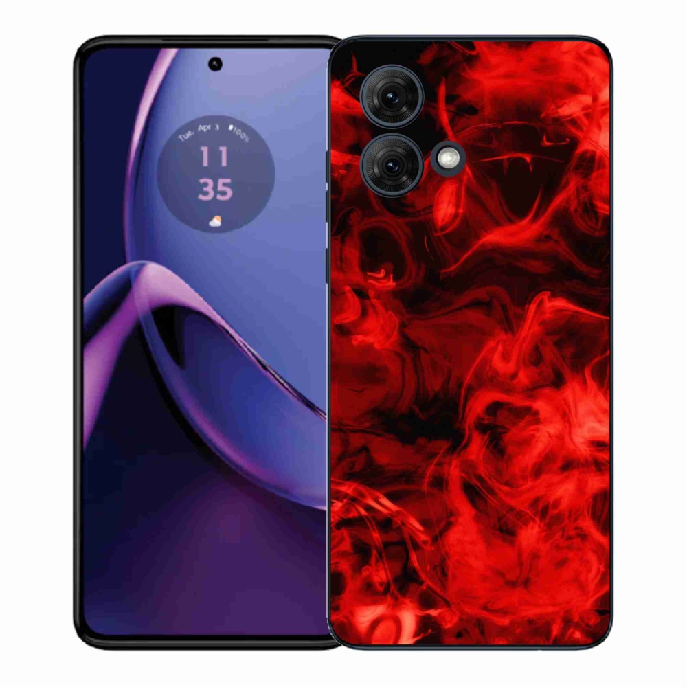 Gelový kryt mmCase na Motorola Moto G84 5G - abstraktní vzor 11