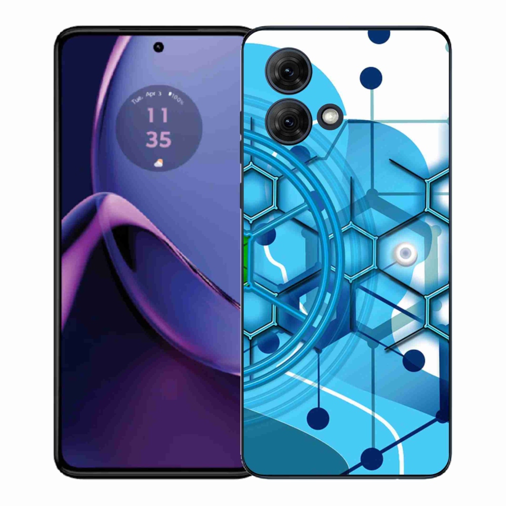 Gelový kryt mmCase na Motorola Moto G84 5G - abstraktní vzor 2