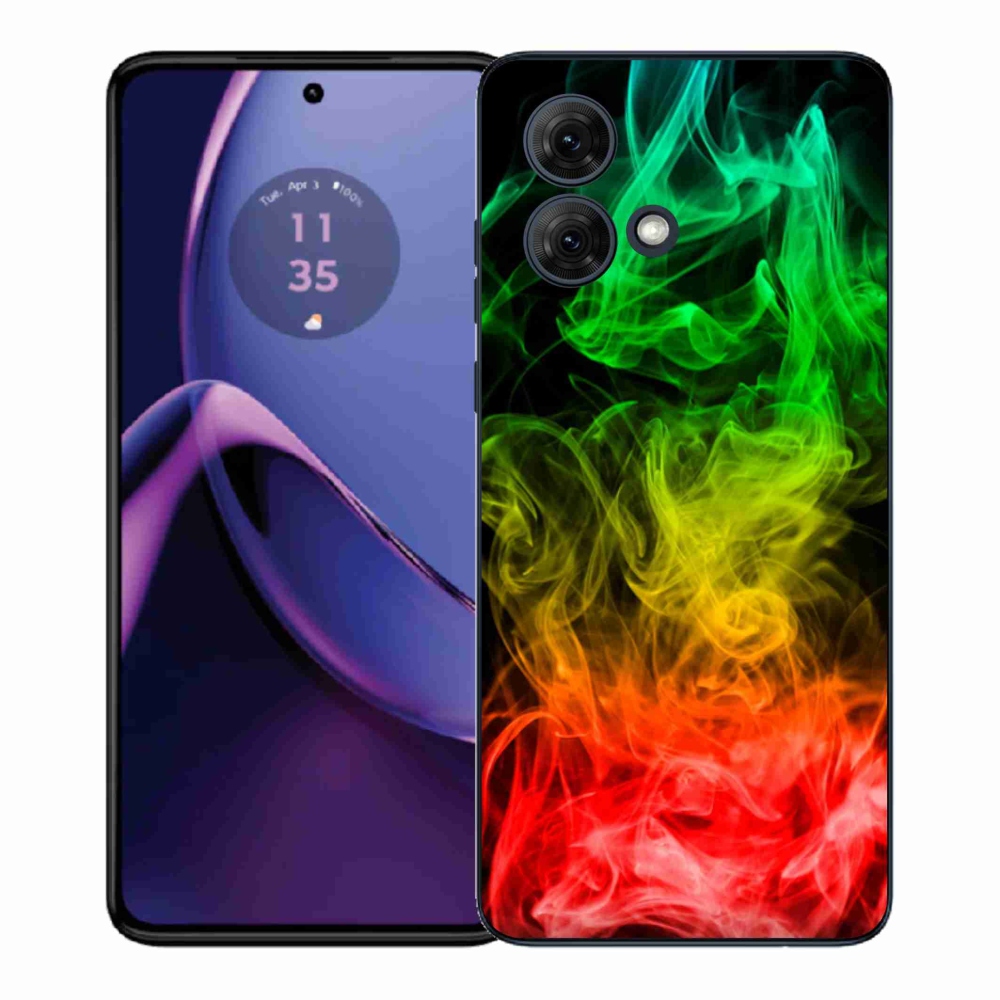 Gelový kryt mmCase na Motorola Moto G84 5G - abstraktní vzor 7