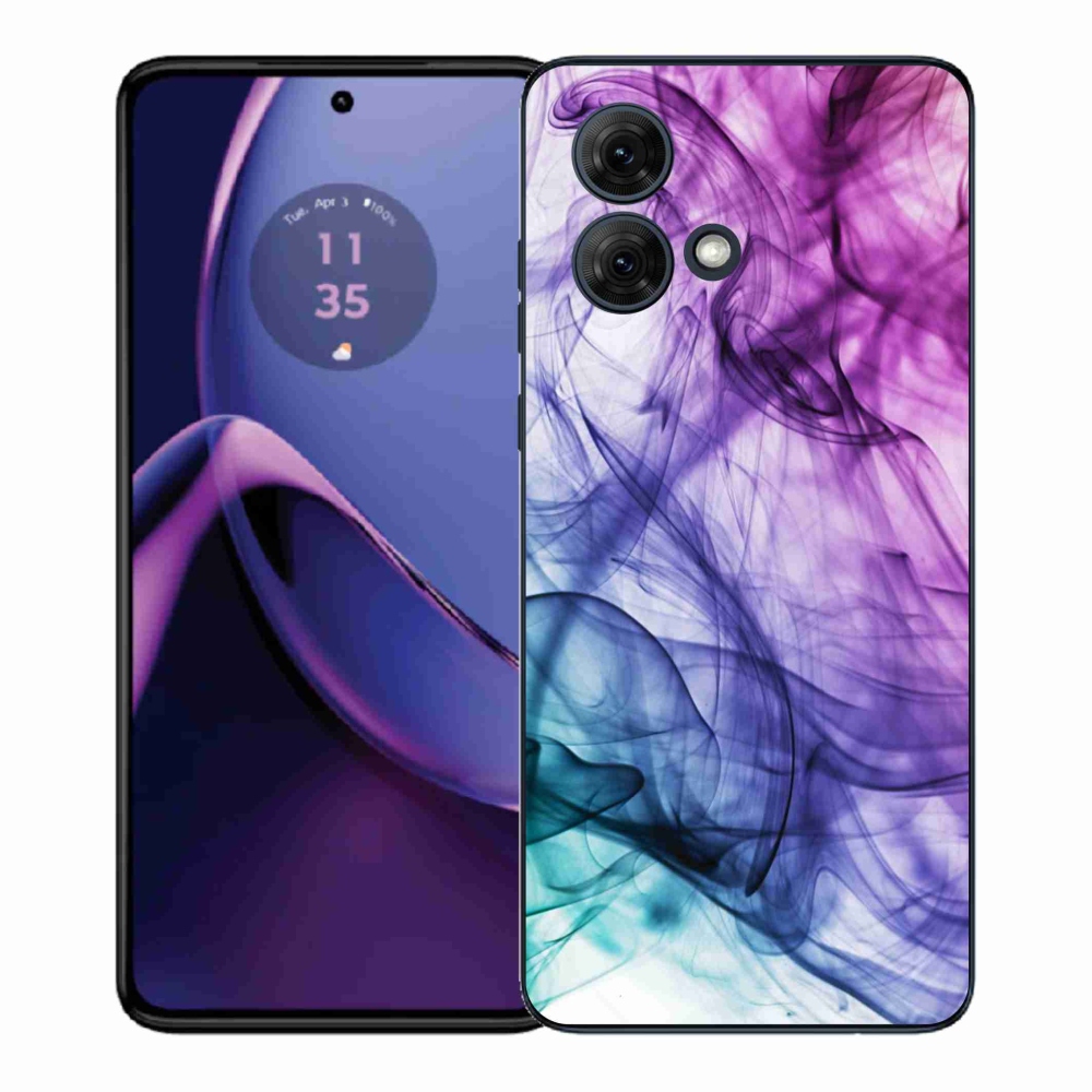 Gelový kryt mmCase na Motorola Moto G84 5G - abstraktní vzor