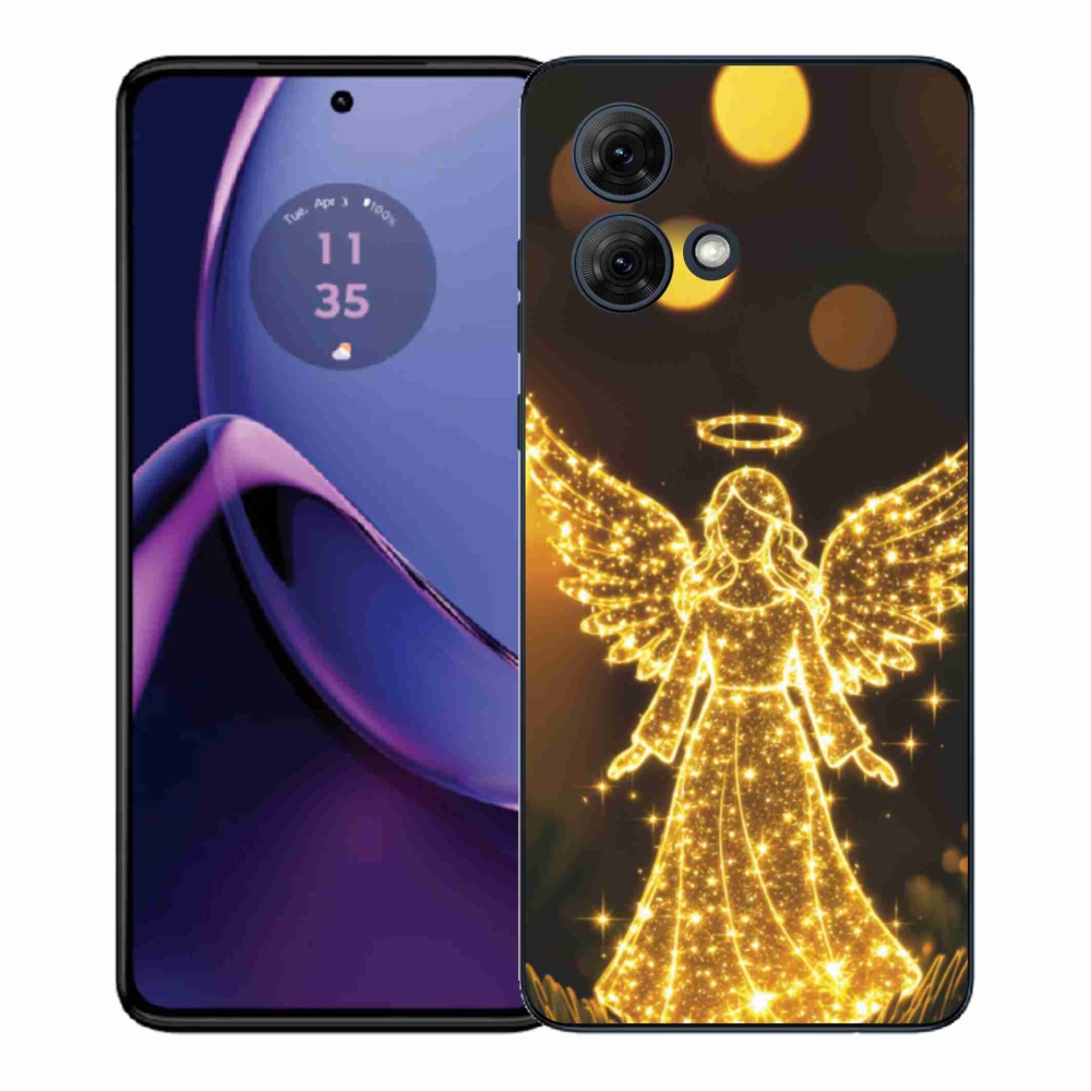 Gelový kryt mmCase na Motorola Moto G84 5G - anděl
