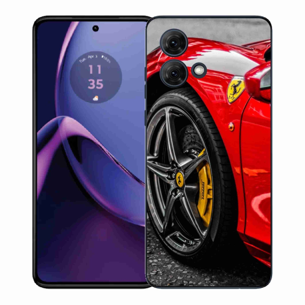 Gelový kryt mmCase na Motorola Moto G84 5G - auto 1