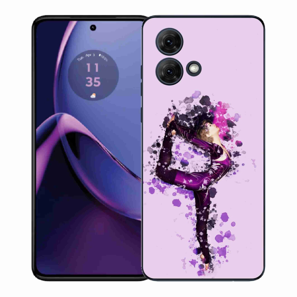 Gelový kryt mmCase na Motorola Moto G84 5G - baletka