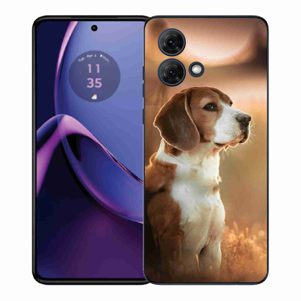 Gelový kryt mmCase na Motorola Moto G84 5G - bígl