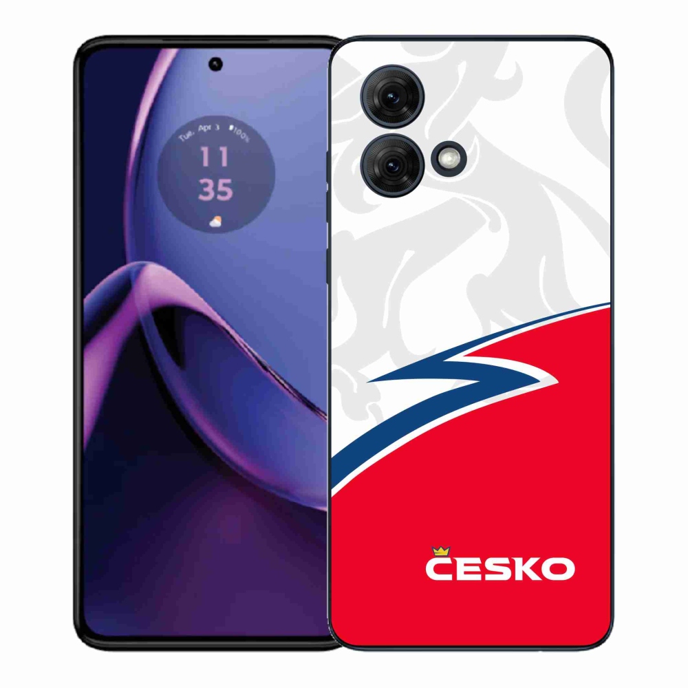 Gelový kryt mmCase na Motorola Moto G84 5G - Česko 1