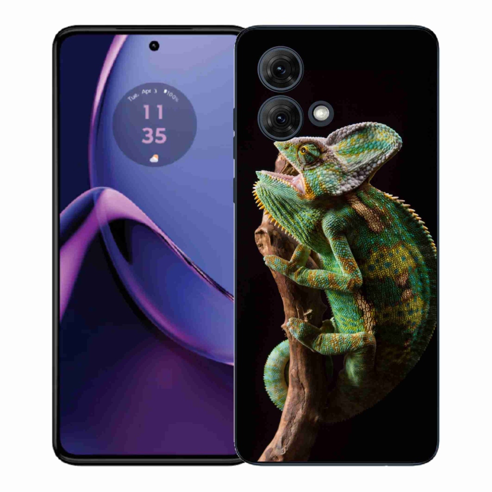 Gelový kryt mmCase na Motorola Moto G84 5G - chameleon