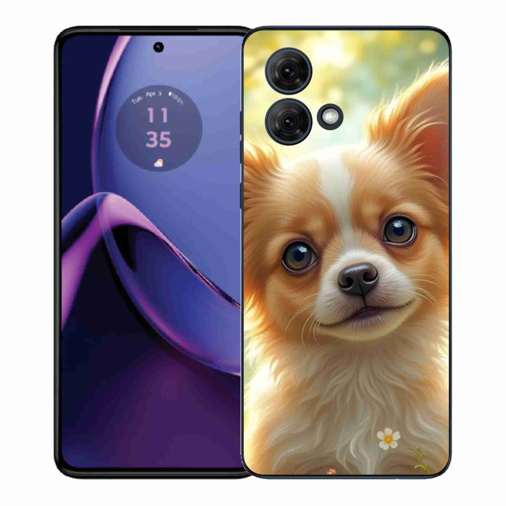 Gelový kryt mmCase na Motorola Moto G84 5G - čivava 5